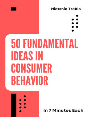 cover image of 50 Fundamental Ideas in Consumer Behavior in 7 Minutes Each